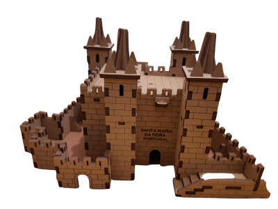 Puzzle 3D Castelo de Santa Maria da Feira